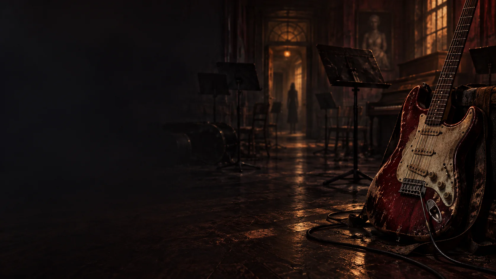 Atmospheric AI editorial artwork for Don’t Fret