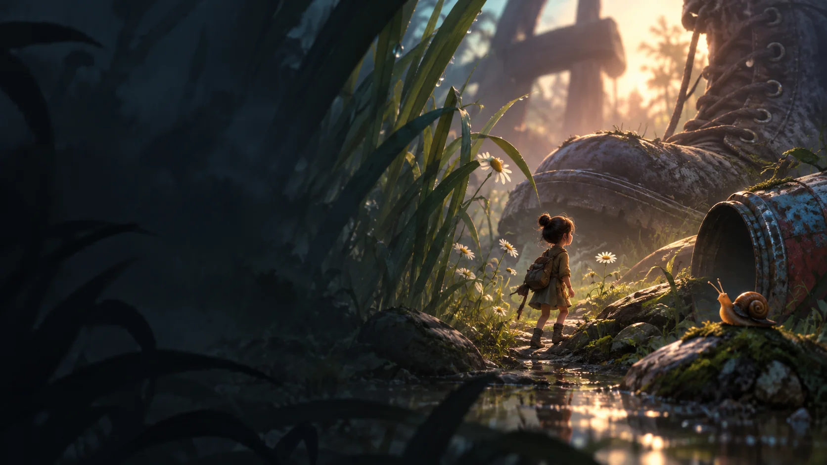 AI editorial illustration for Elusive; not official gameplay