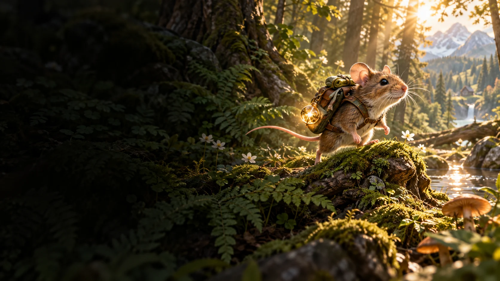 AI editorial illustration for Hela: Of Mice & Magic; not official gameplay