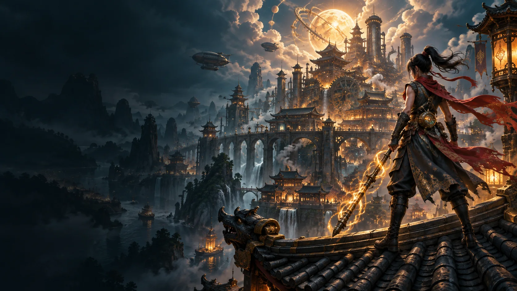 AI editorial illustration for The God Slayer; not official gameplay
