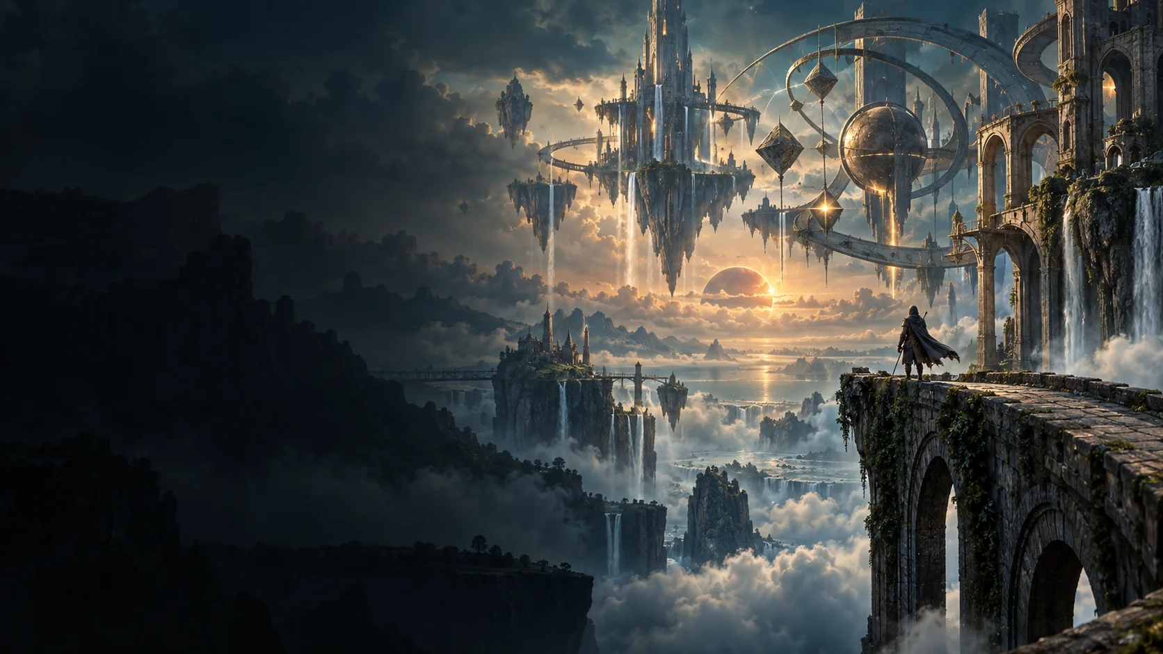 Atmospheric AI editorial artwork for Order of the Sinking Star